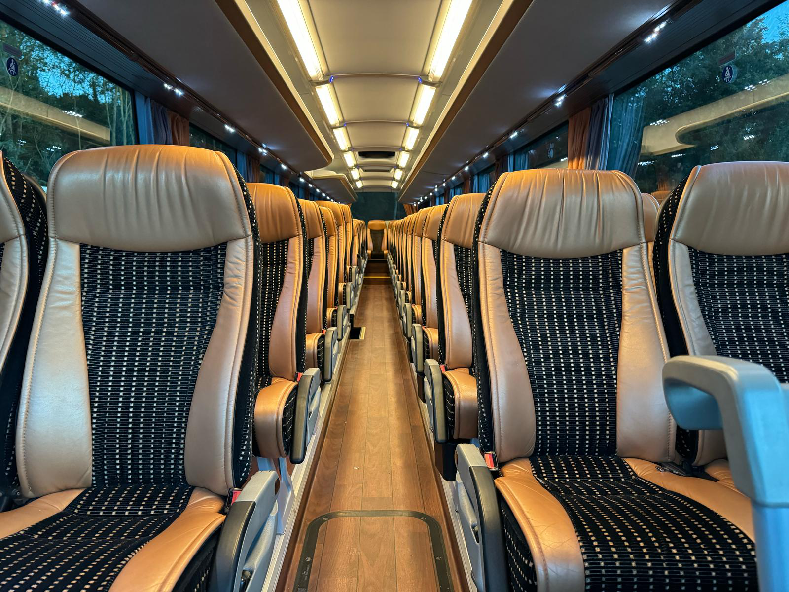 Intérieur autocar grand tourisme